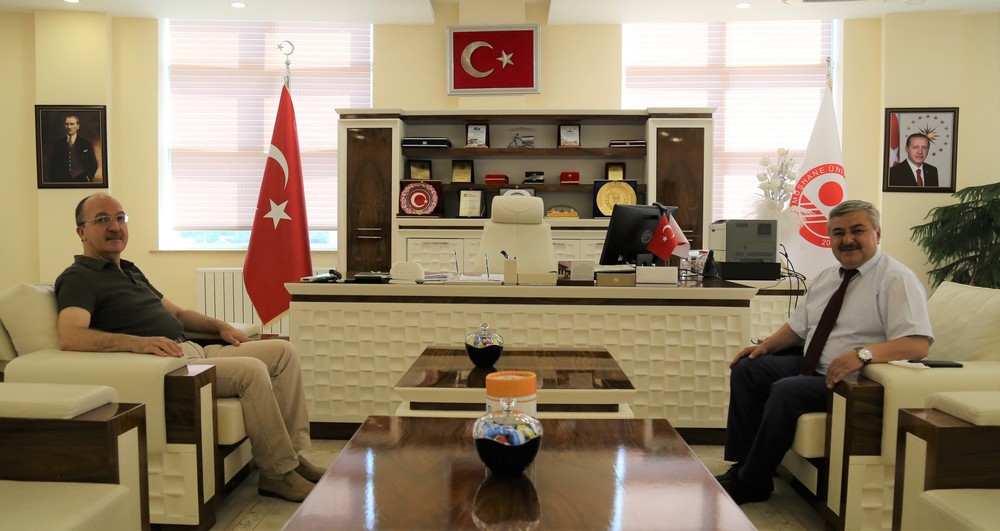 Kürtün Belediye Başkanı’ndan Rektörümüze Ziyaret
