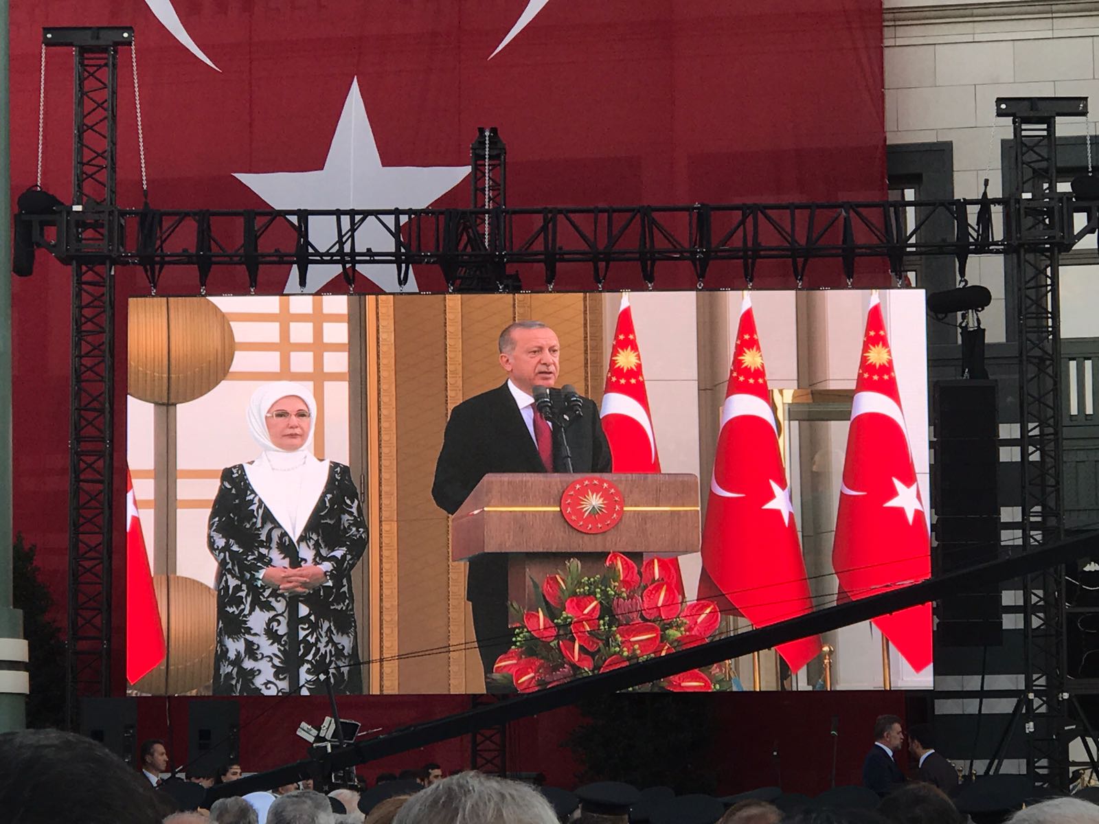 Rektörümüz Yemin Törenine  Davetli Olarak Katıldı