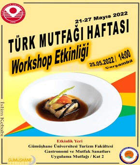 Türk Mutfağı Haftası Workshop Etkinliği