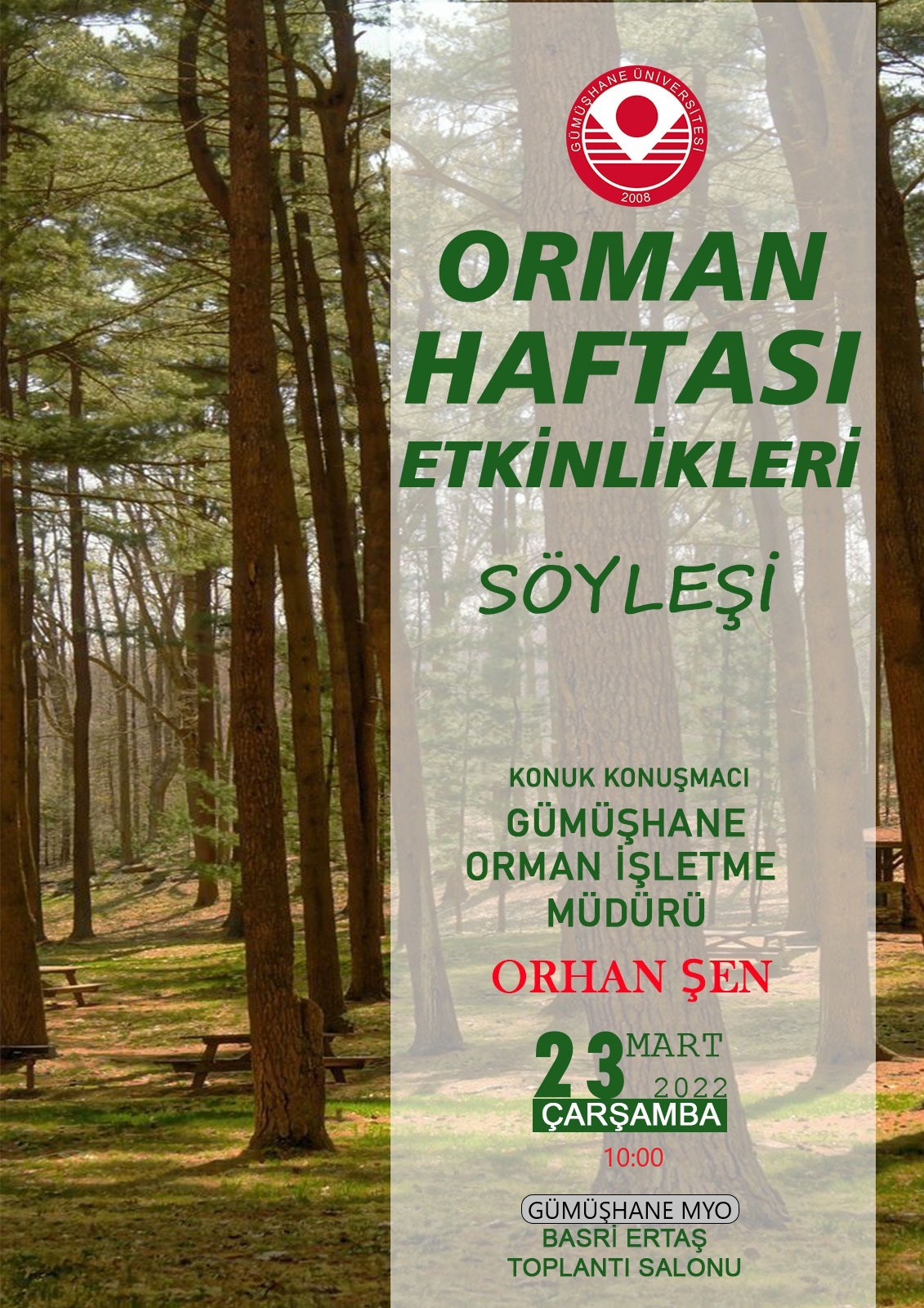 Orman Haftası Etkinlikleri