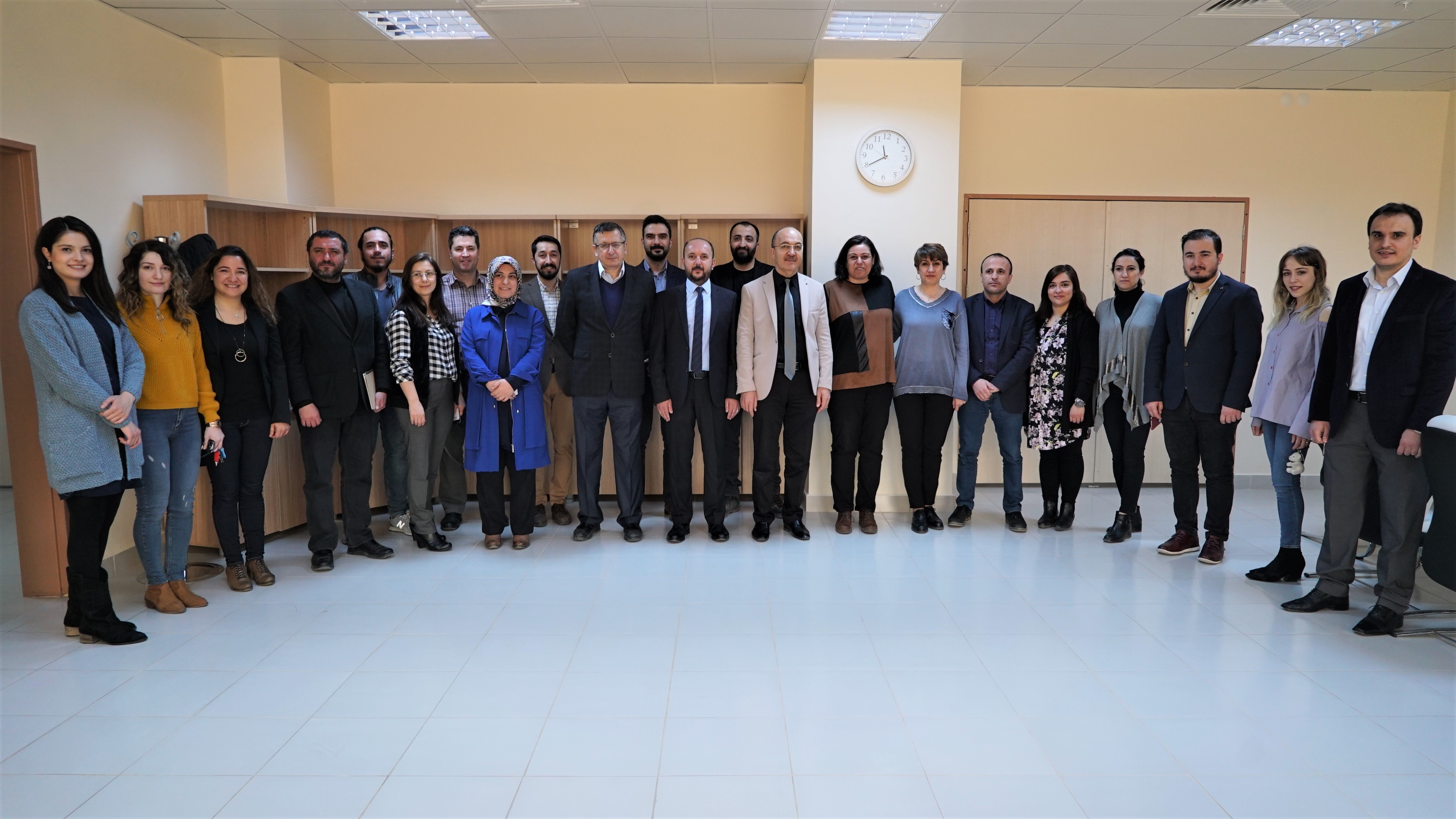 The Dean of Faculty of Communication comes together with Academic Members