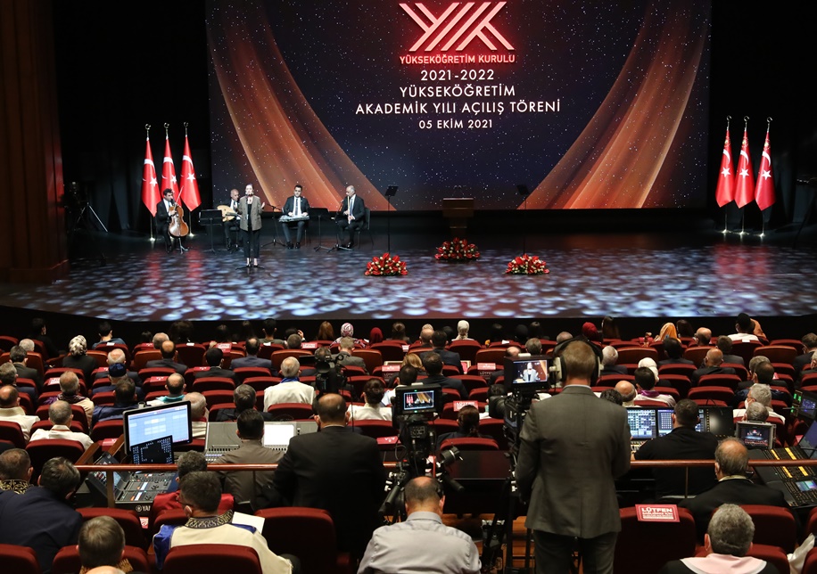 Rektörümüz 2021-2022 Yükseköğretim Akademik Yıl Açılış Törenine Katıldı