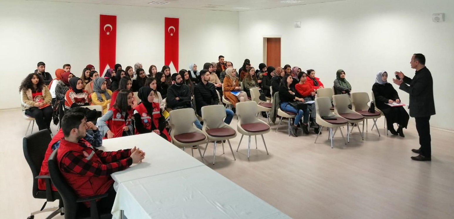 Üniversitemizde Afet Bilinci Eğitimi Verildi