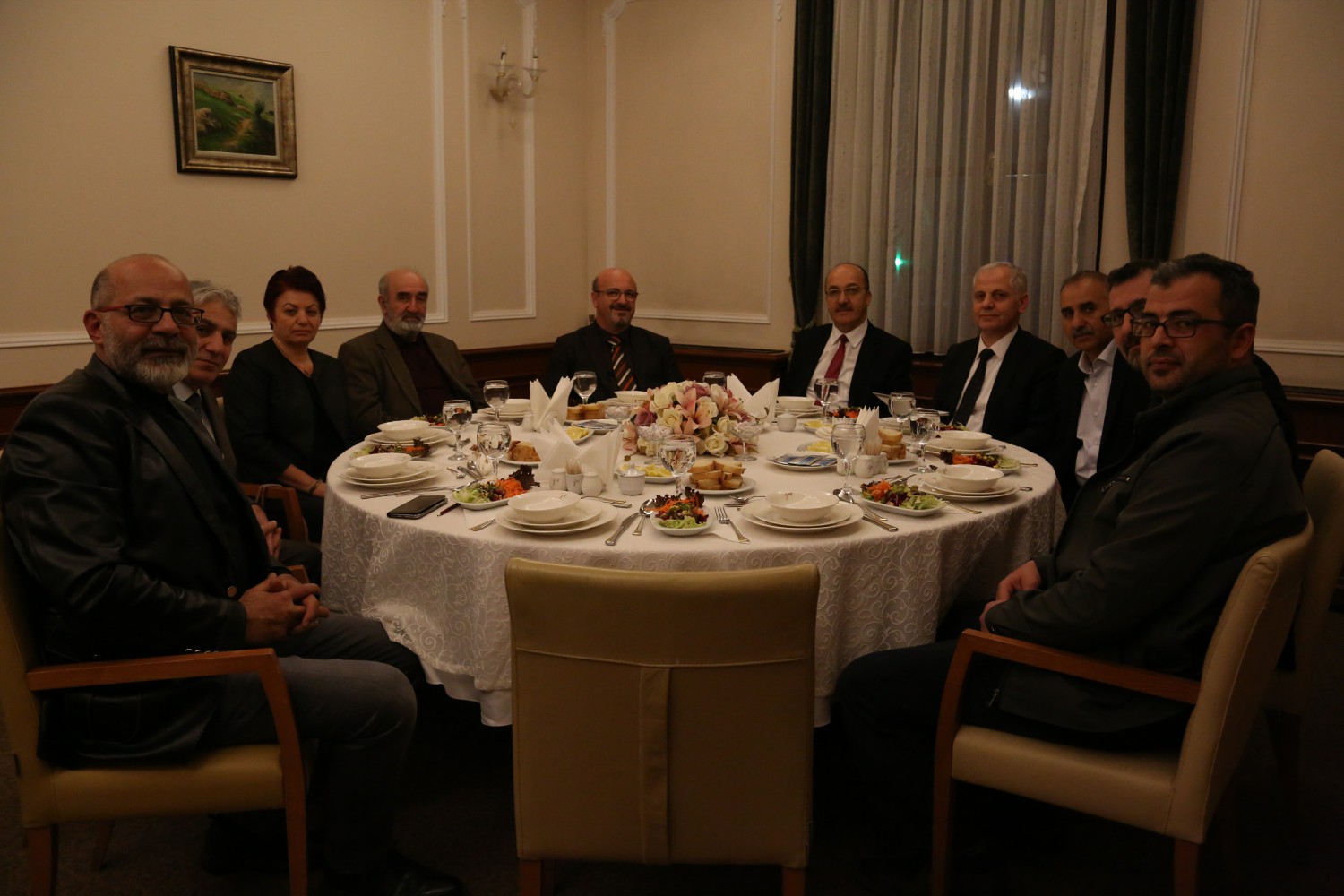 Rektörümüz Gümüşhaneli Akademisyenler ile Ankara’da Buluştu