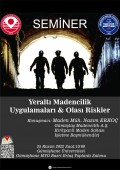 Yeraltı Madencilik Uygulamaları & Olası Riskler