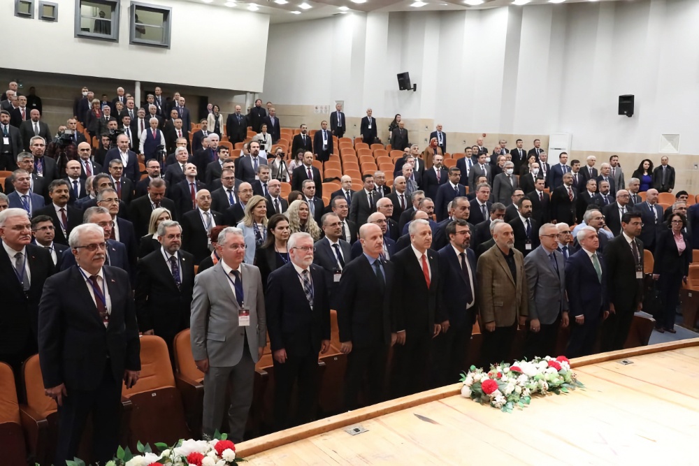 Rektörümüz Prof. Dr. Halil İbrahim Zeybek, Üniversitelerarası Kurul Toplantısında