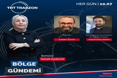 Dr. Öğr. Üyesi Öztürk TRT Trabzon Radyosu'nun Konuğu Oldu
