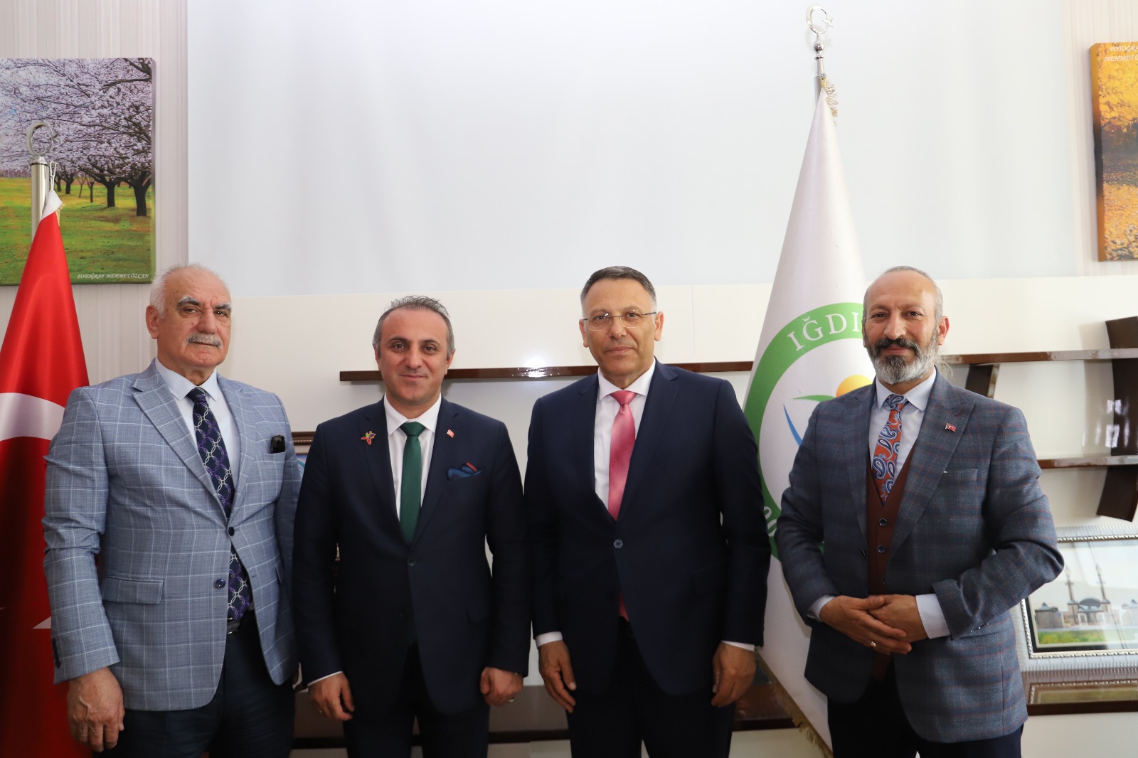 Rektör Gürel’e Hayırlı Olsun Ziyareti